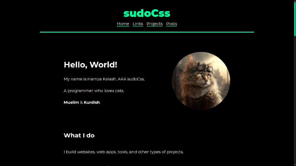 sudoCss website image